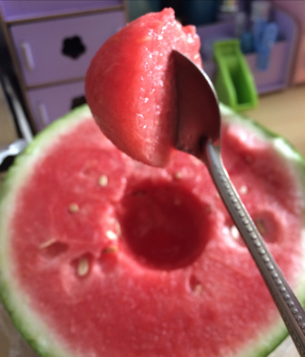 报社的深夜食堂#吃西瓜就为了这一口～ summer92