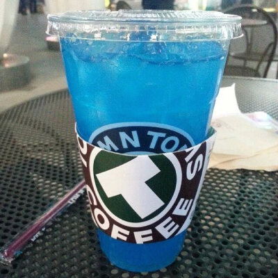 夏天的味道*蓝色柠檬水