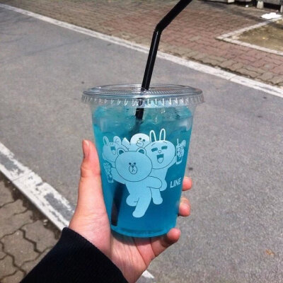 夏天的味道*蓝色柠檬水