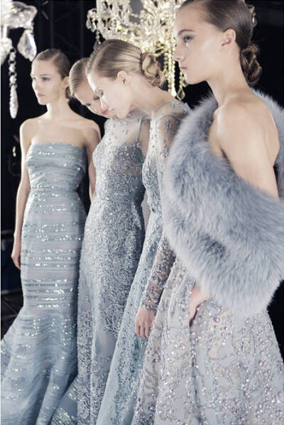 Backstage @ Elie Saab Haute Couture 2015