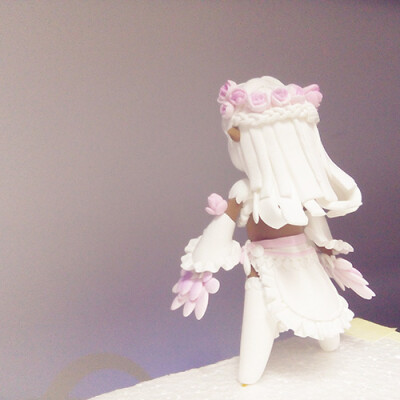 龙之谷舞娘卡莉，QuQ好帅气的身姿呀！，超轻粘土