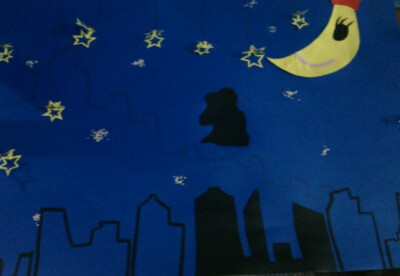 夜空中有一丝孤单...