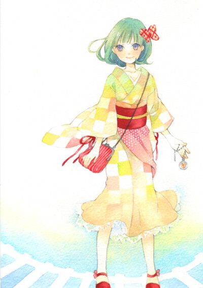 http://www.pixiv.net/member.php?id=7916 有风子 水彩 透明 彩铅 梦幻 插画 萌 绘画 动物 植物 人物 华丽 漫画 柔美 壁纸 手机壁纸