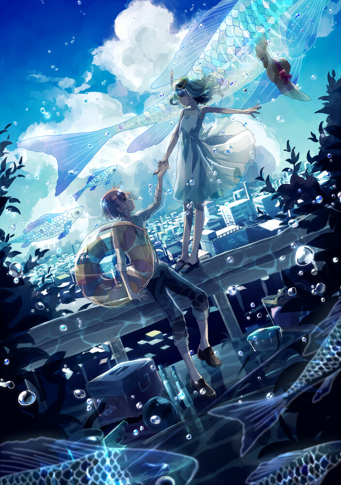 出自p站-插画师-しやまぷれ.