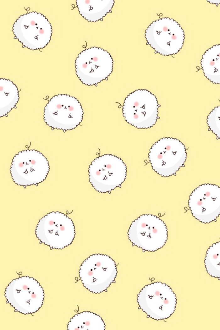 平铺 鹅黄 壁纸