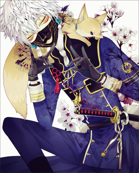 【侵删】#刀剑乱舞#鸣狐#头像#妖孽#唯美#半次元#游戏#少年#插画#手绘