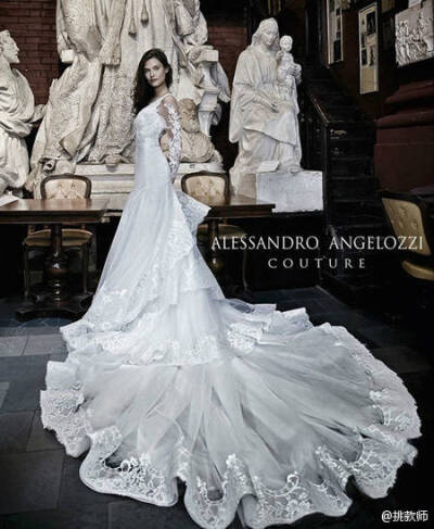 有一种美叫“大气”----Alessandro Angelozzi 2015婚纱大片