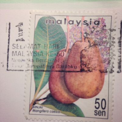 Stamp from Malaysia