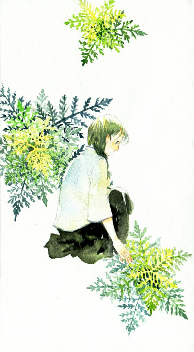 人物 手绘 清新