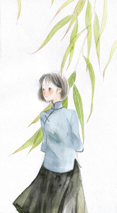 人物 手绘 清新