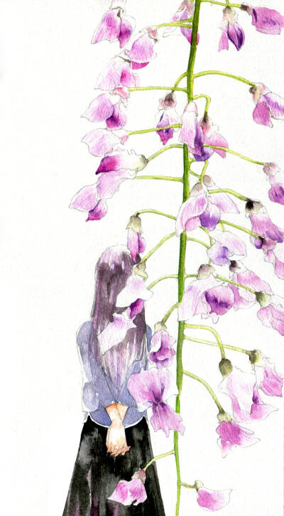 人物 手绘 清新