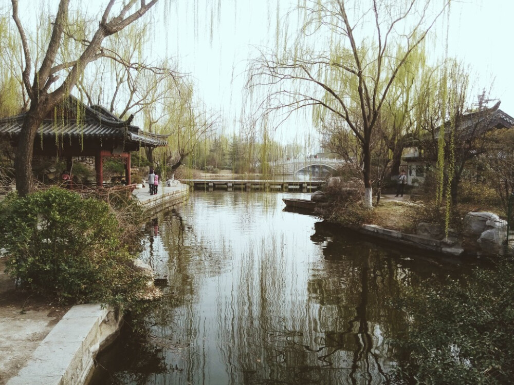 济南大明湖一景