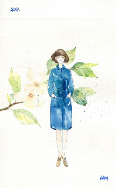 人物 手绘 清新