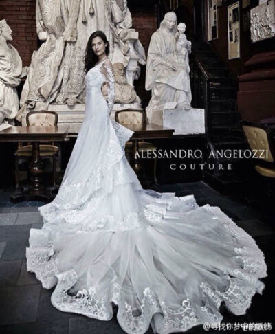 有一种美叫“大气”----Alessandro Angelozzi 2015婚纱大片