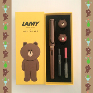 #我们都是文具控# #Line×Lamy#  line脑残粉 又是文具控 不解释！