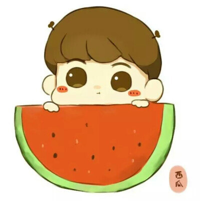 Q版鹿晗之西瓜！
