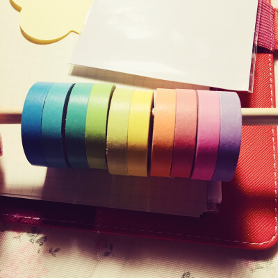 #我们都是文具控# 彩虹系列