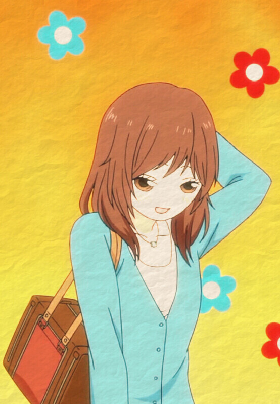 【青春之旅】吉冈双叶，《青春之旅》女主角。初中时因为注意到别班的田中洸与其他男生不一样（双叶讨厌男生），又在一次游戏里被帮助而对其产生好感，后来他却转学了.....3年后，他们彼此在各方都都因为某种原因发生了改变，偶然的一次机会，两人在学校走廊上相遇，双叶认出了已经更名为马渕洸的小伙伴，故事就这样开始了……动漫手机壁纸，头像，二次元