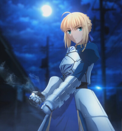 吾王 saber 阿尔托利亚 潘德拉贡 亚瑟王 骑士王 呆毛 fate stay night ; fate zero 系列 _慕凌