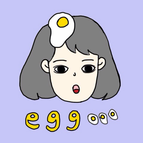 qq表情 微信表情 卡通 简约 搞笑 有趣 头像 小人物 清新 文艺女孩 egg