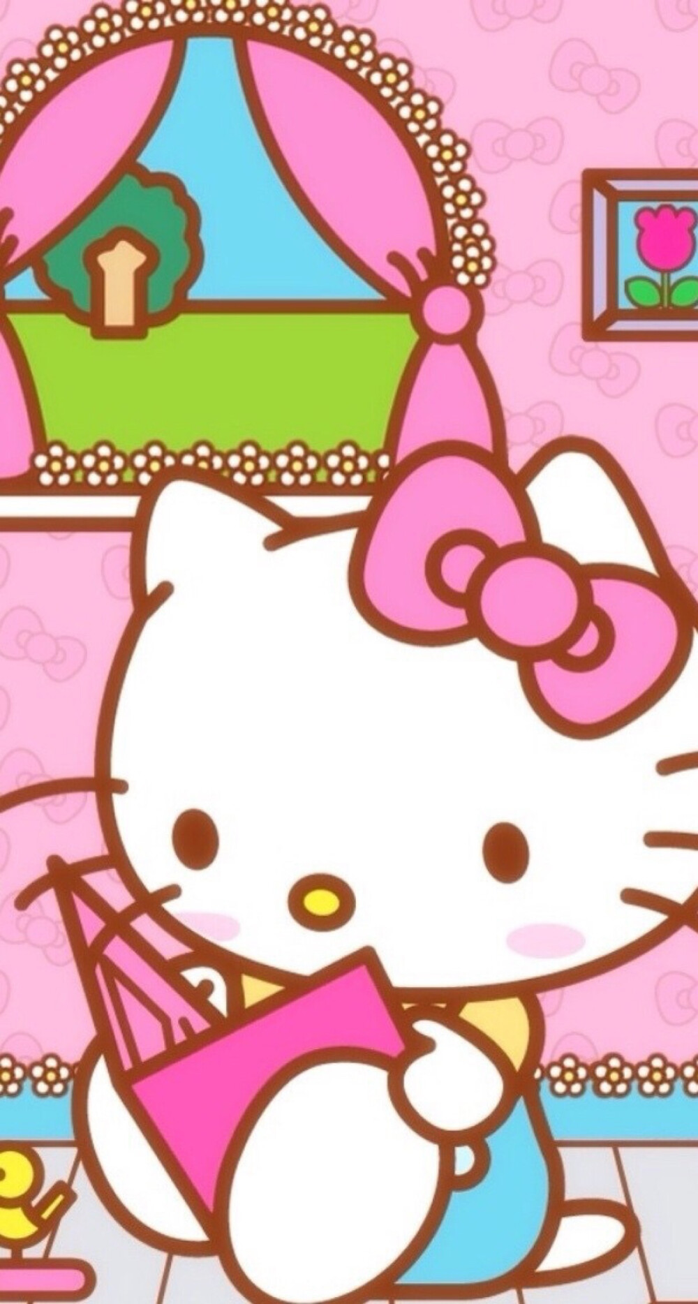 HelloKitty iPhone6壁纸-54