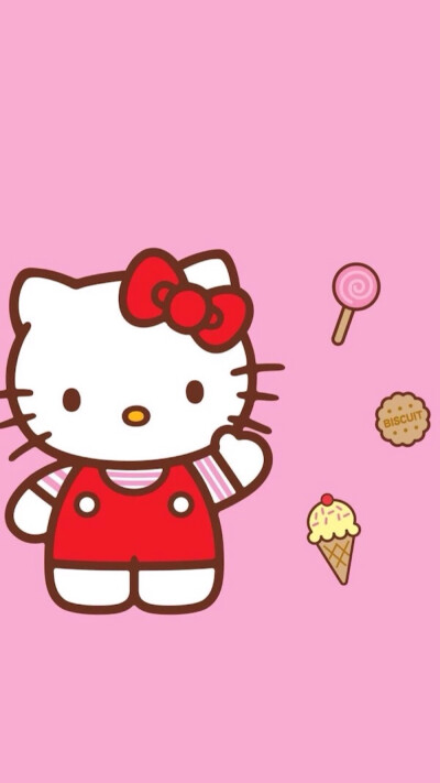 hello kitty。壁纸