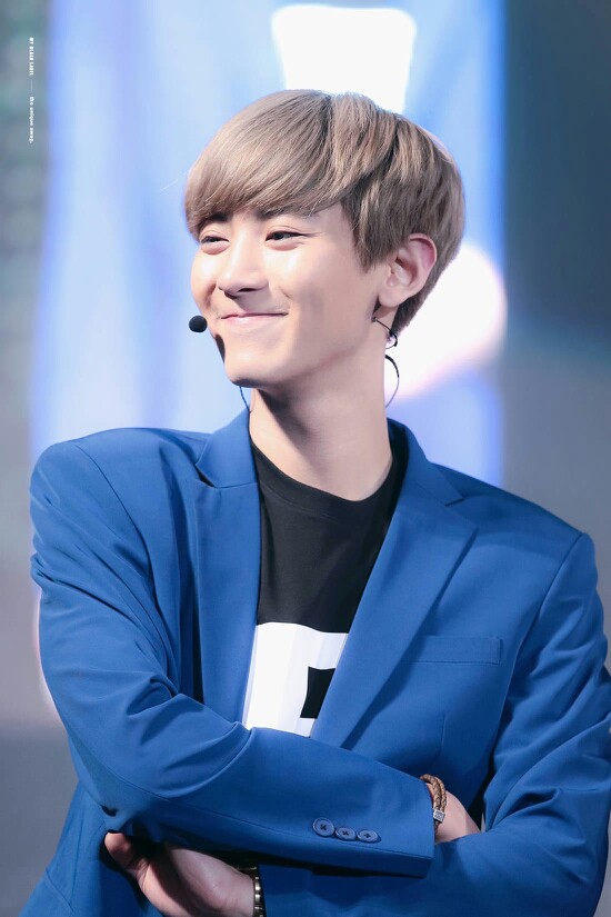 朴灿烈笑成了小老头