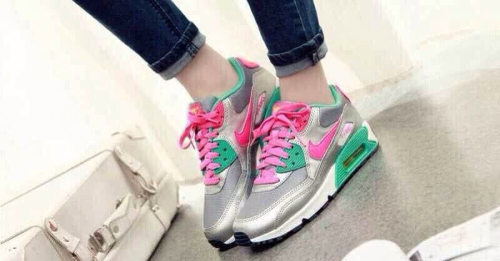  NIKE AIR MAX 90 女鞋 糖果银粉36-39 187088220