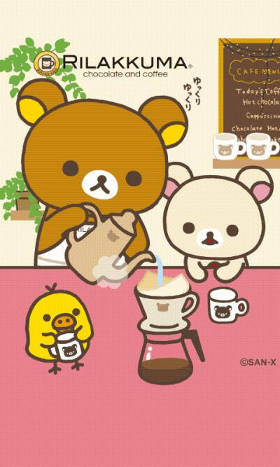 rilakkuma 轻松熊壁纸