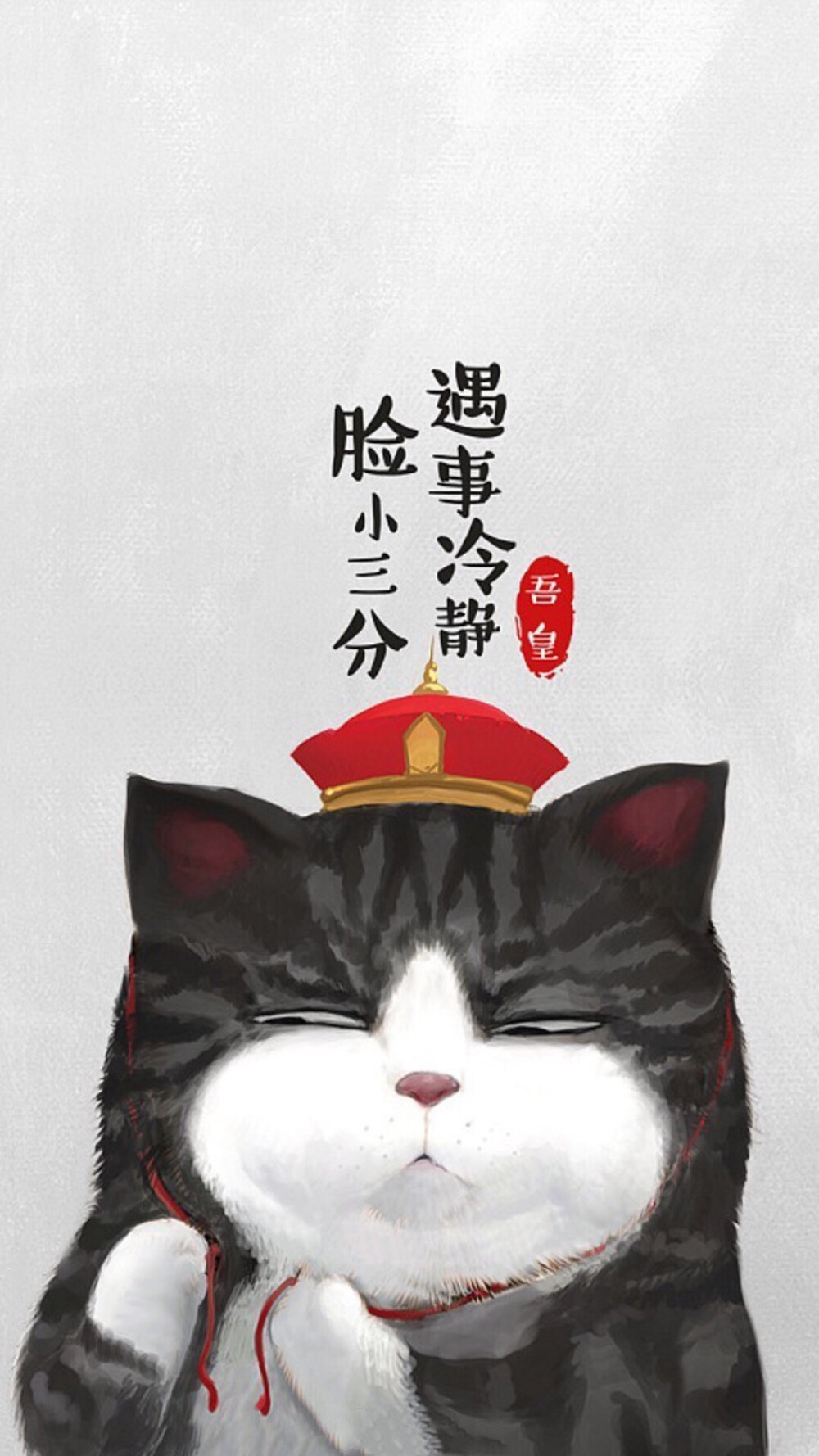 吾皇万岁 贱猫咪#萌物#动漫