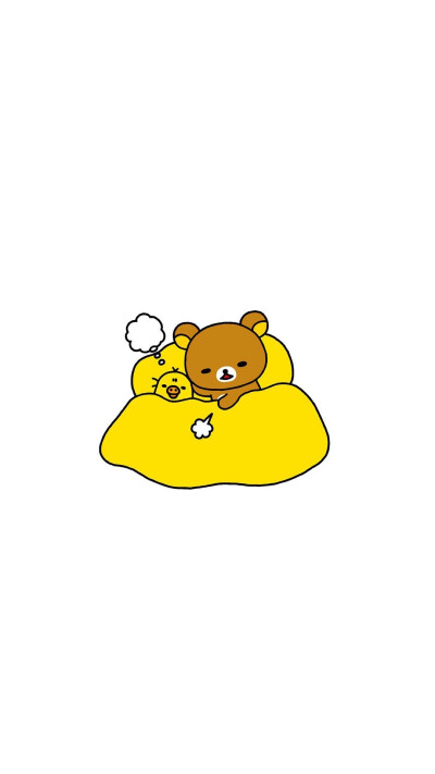 壁纸 wallpaper 轻松小熊