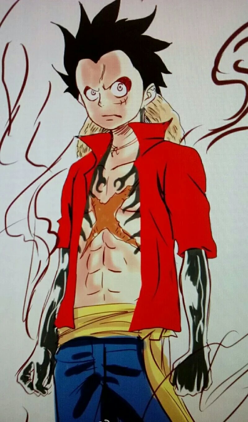 海贼王超级路飞4瘦下来的四档还真是帅爆美