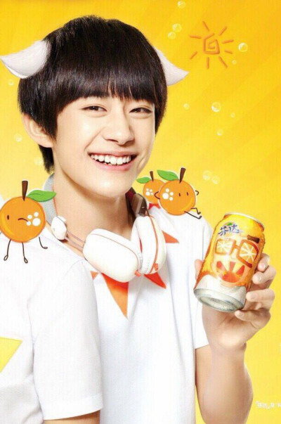 TFBOYS易烊千玺 甜甜的笑 芬达广告