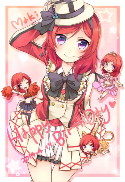 【Love Live ！】μ's 『西木野真姬』 4·19生日快乐， happy birthday maki 酱٩(๑´3｀๑)۶