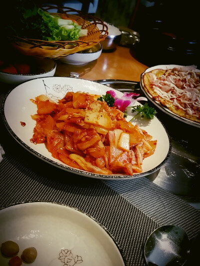 辣白菜土豆片——韩餐