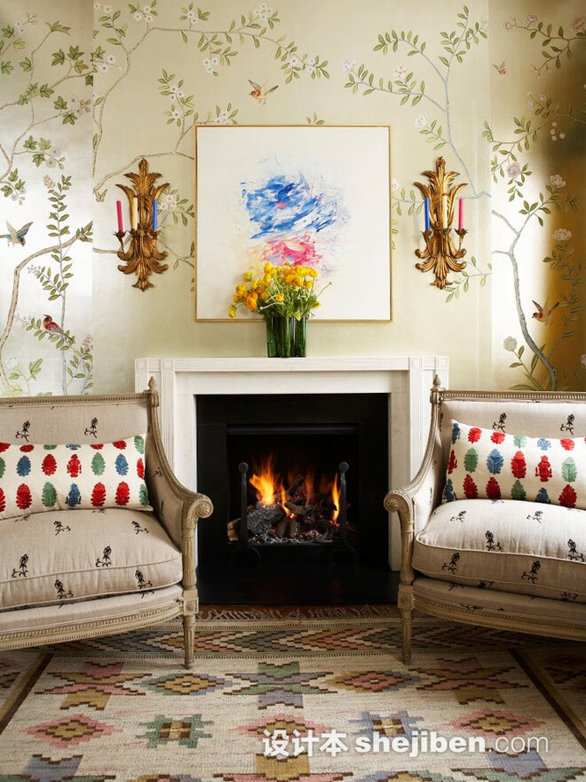 【Evanescent】墙面&amp;quot;七十二变&amp;quot;，绚丽花卉墙纸盘点！