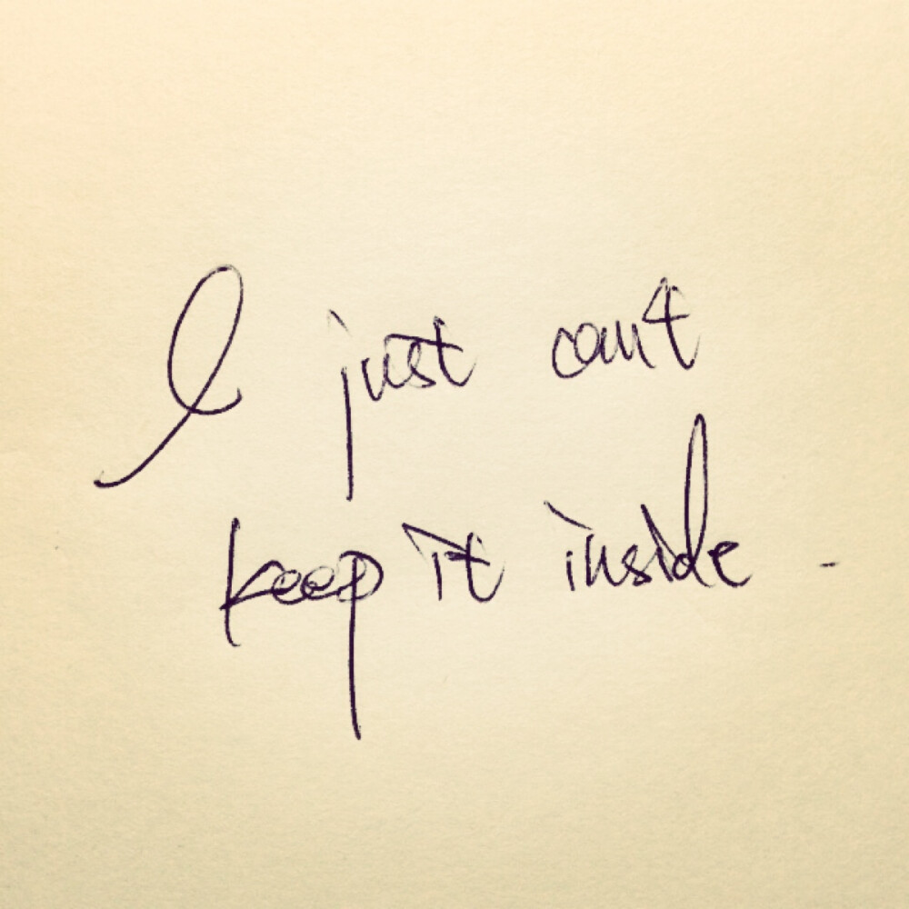 英文手写情书欣勾勾