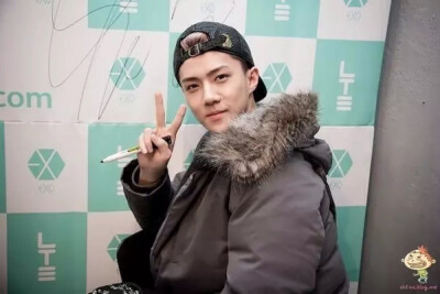 EXO 吴世勋Sehun 剪刀手