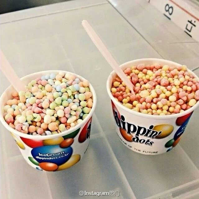 dippindots的珍珠冰淇淋豆