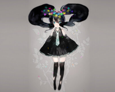 插画 动漫 二次元 壁纸 CG P站 Pixiv VOCALOID 初音未来 miku