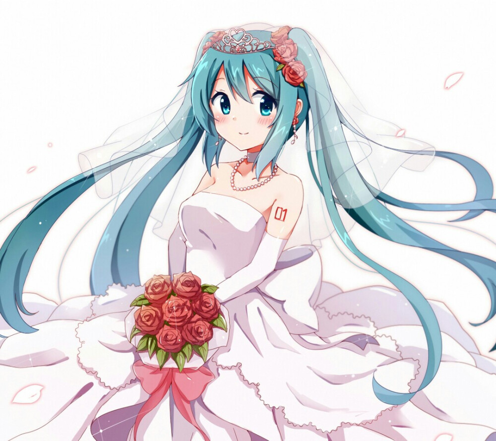 插画 动漫 二次元 壁纸 CG P站 Pixiv VOCALOID 初音未来 miku