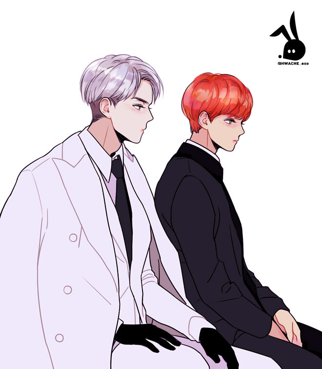 勋鹿高清壁纸fanart漫画