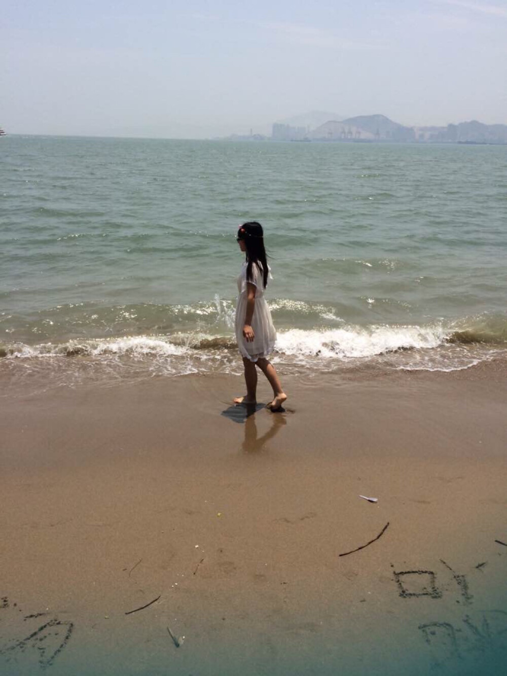 沙滩海水