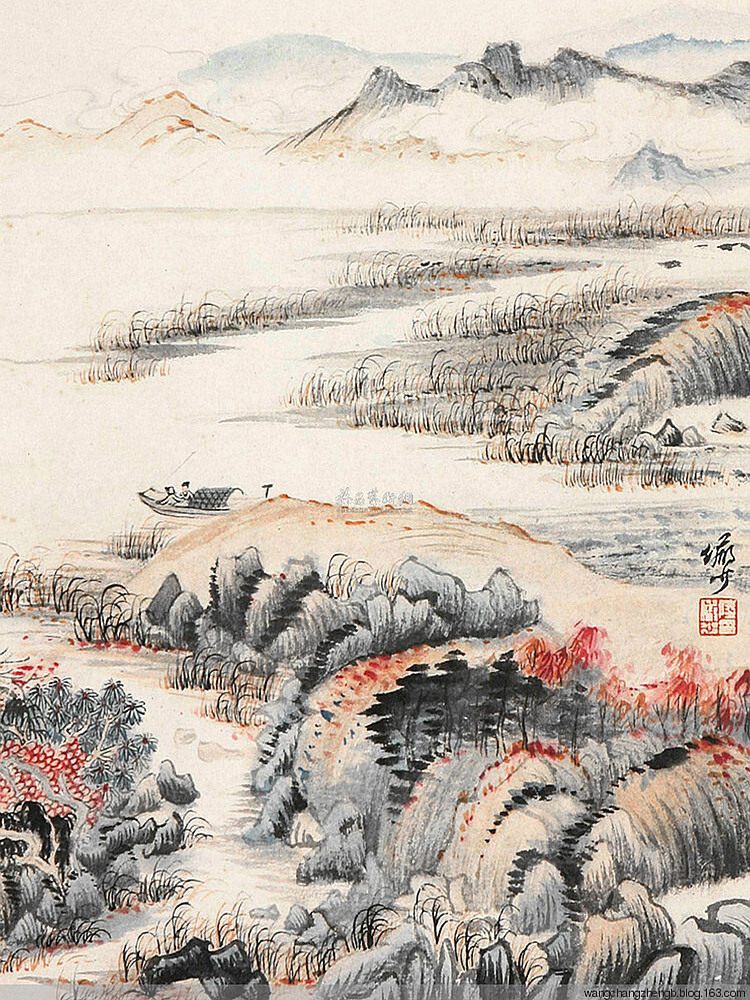 陆俨少：1909.6.26–1993.10,字宛若，上海嘉定人。擅长中国画。1926年肄业於无锡美术专门学校，次年从冯超然习中国画。抗日战争时期曾在重庆、成都工作。多次举办个人展览会。解放后曾画过连环画，1956年后为上海画院画师，1980年为浙江美术学院教授，浙江画院院长。