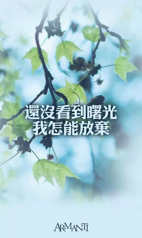 还没看见曙光 我怎能放弃