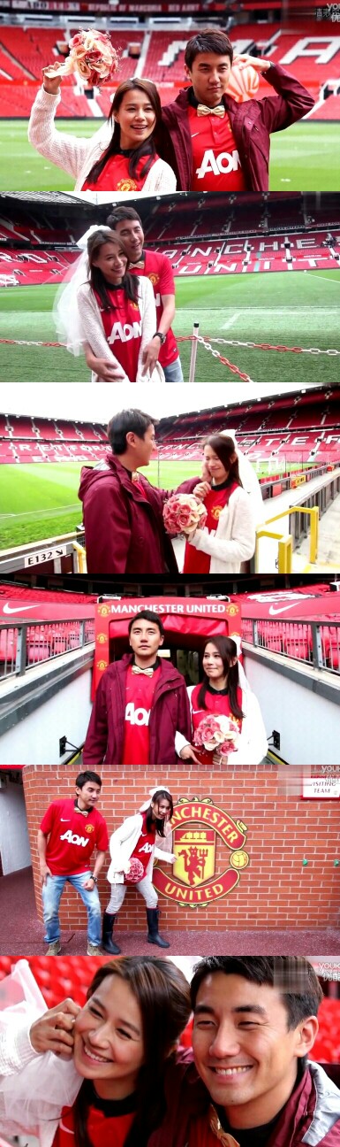 黄翠如 洪永城 曼联 old trafford 走过足球圣地