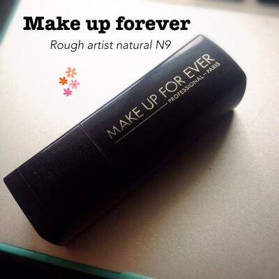 【Make up for ever 】Artist natural N9 颜色很自然，也意外的不干。还算满意咯