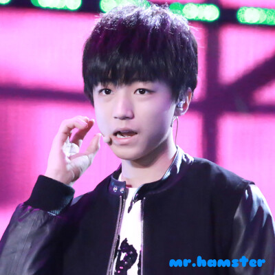 #王俊凯# #TFBOYS王俊凯# 141231 江苏跨年 cr：Mr_hamster仓鼠先生