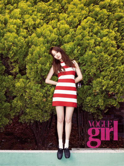 郑秀晶〈Vogue Girl〉2015年五月刊