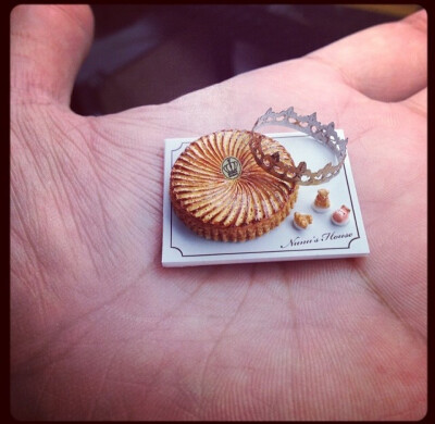 日本微型艺术家田中智创作迷你食物 萌萌哒 ins:nunus_house